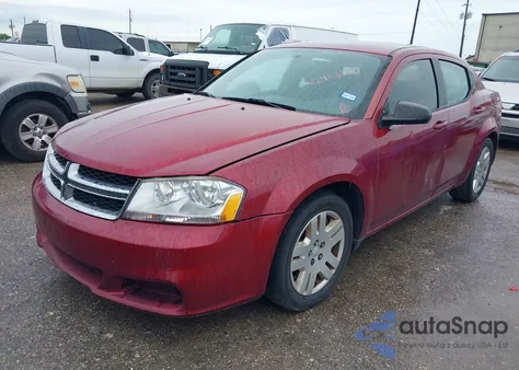 2014 Dodge Avenger Se z USA, uszkodzony, nr VIN 1C3CDZAB5EN232646